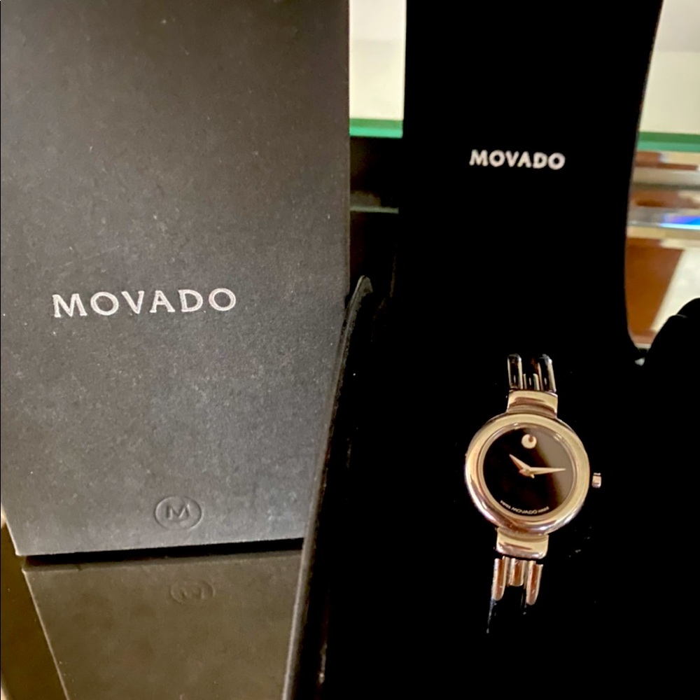 Women’s Movado bracelet watch